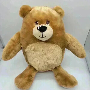 Stunning! Progressive Plush Toy Stuffed Animal Bennet Kelly Brown Teddy Bear